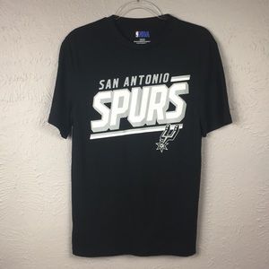 NBA Black San Antonio Spurs Graphic T-Shirt Size S